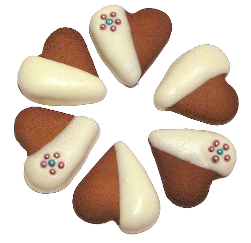 © Chocolate-Dessert-Recipes.com Lebkuchenherzen