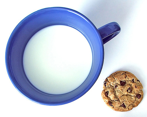 © aimeewenske Milch und Cookie aimeewenske