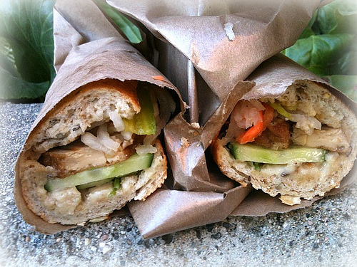 © SweetOnVeg Belegtes Baguette