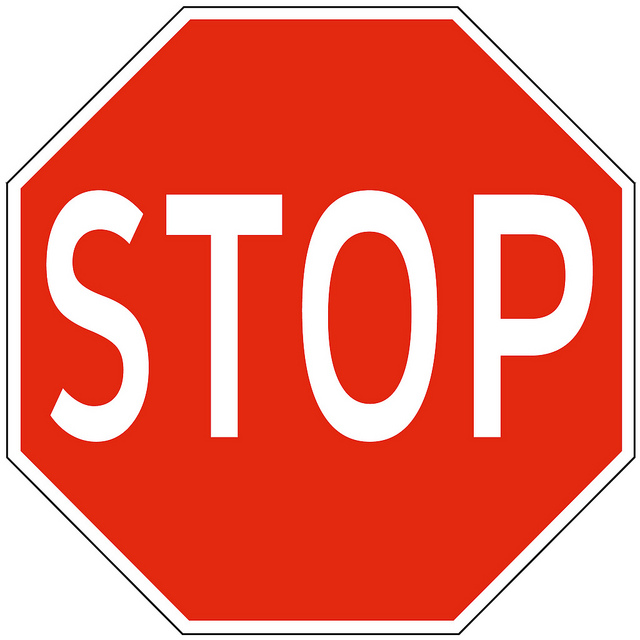 Stoppschild, DonkeyHotey