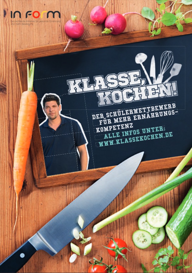 © BMEL, IN FORM Klasse Kochen Plakat