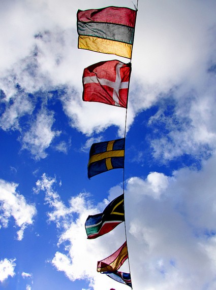 Flaggen aus Europa