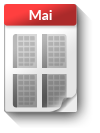Kalender-Blatt Mai